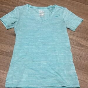 Teal Nike shirt